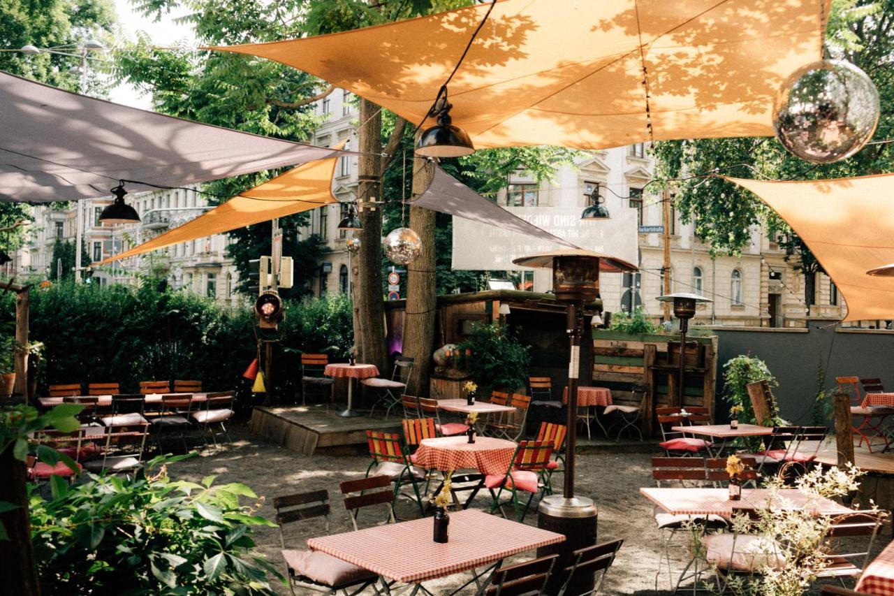 Oskars Absteige Hostel Lipcse Kültér fotó
