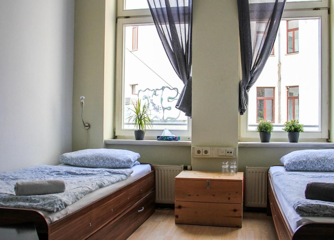 Oskars Absteige Hostel Lipcse Kültér fotó